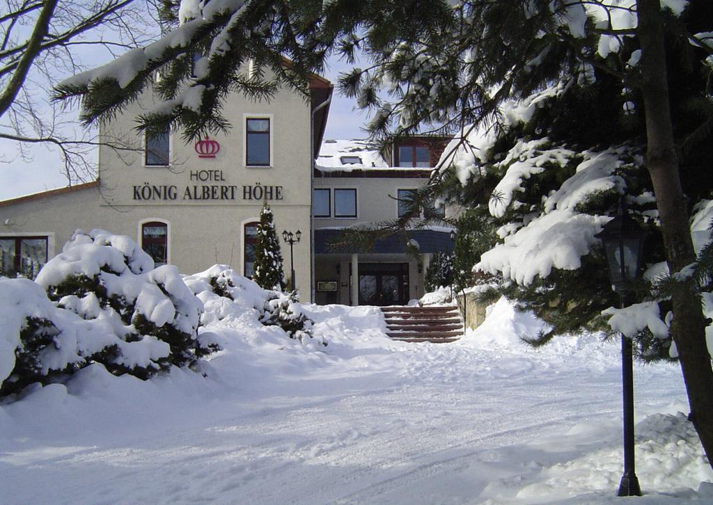 Hotel Koenig Albert Hoehe Rabenau Exterior photo